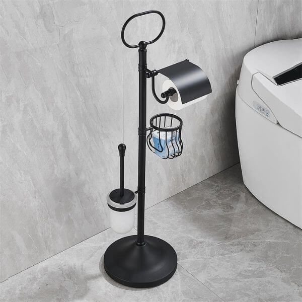 Perfect Dealz Floor Standing Toilet Brush and Holder Set