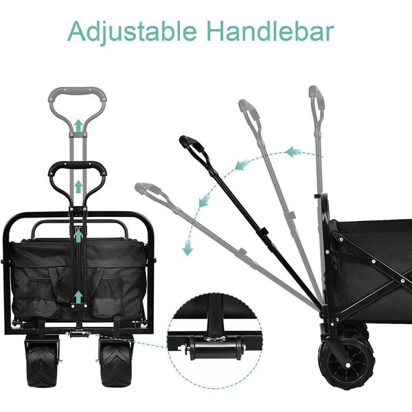 Foldable Beach Storage Trolley image 2