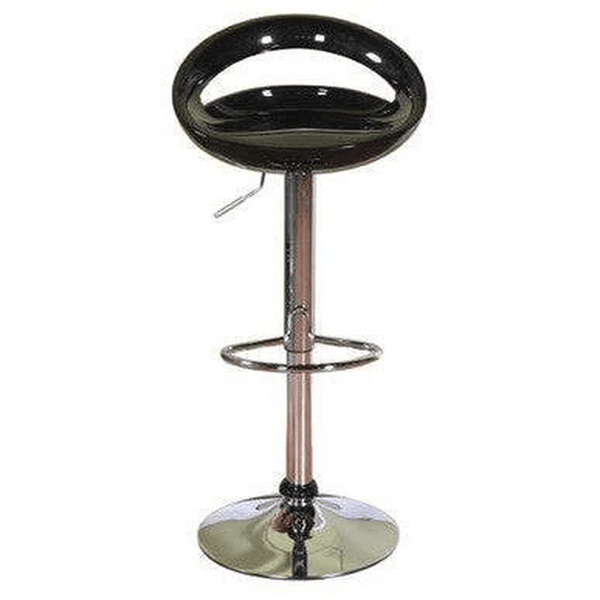 Perfect Dealz Set of 5 Round Acrylic Bar Stool with Chrome Base