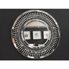 Perfect Dealz Elegant Crystal Teardrop Round Wall Mirror