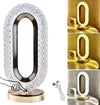 Oval Crystal Table Lamp image 1