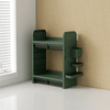 Perfect Dealz Double Layer Desktop Storage Rack Organizer
