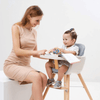 Perfect Dealz High Feeding Chair with Wooden Legs