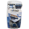 Perfect Dealz Pack of 5 Blade Disposable Razor