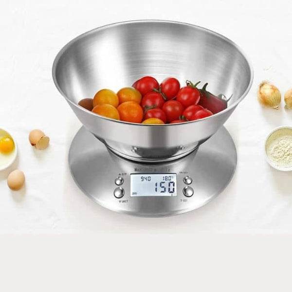 Digital Kitchen Scale Bowl with Timer image 0