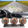 Perfect Dealz Multifunctional Triple-Head Electric Cooling Fan