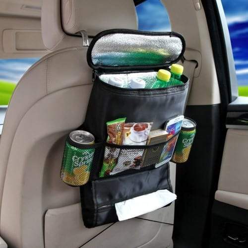 Car Seat Organizer with Cooler Bag image 1