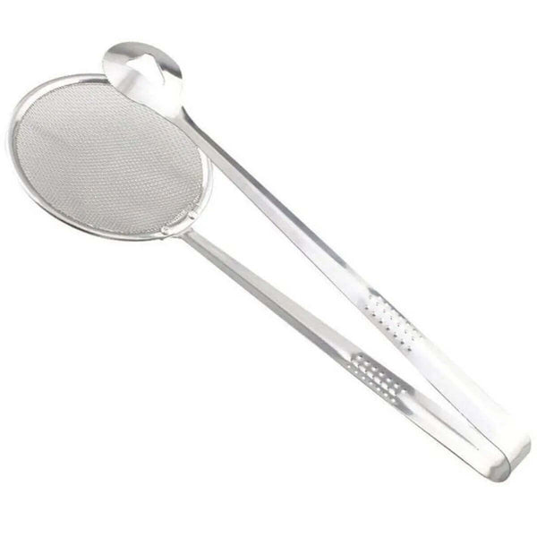 Perfect Dealz Stainless Steel 2 in 1 Food Spoon Strainer