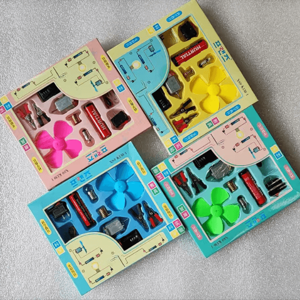 Kids Science Light Control Fan Circuit Kit image 0