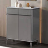 Perfect Dealz Modern Grey Shoe Storage Cabinet