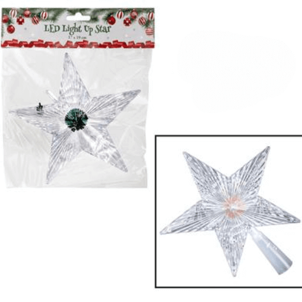 Perfect Dealz LED Christmas Tree Star Decoration – 17x19cm