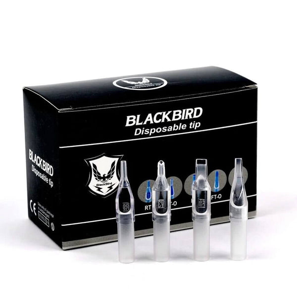 BlackBird Tattoo Needle Tips Disposable Tips Pack Of 50 image 0