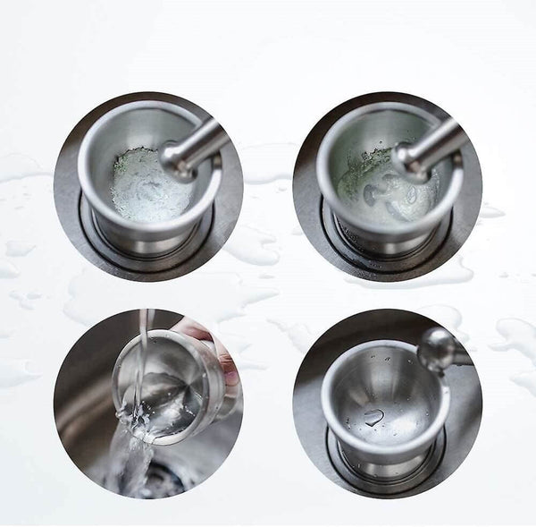 Perfect Dealz Classic Stainless Steel Mortar And Pestle