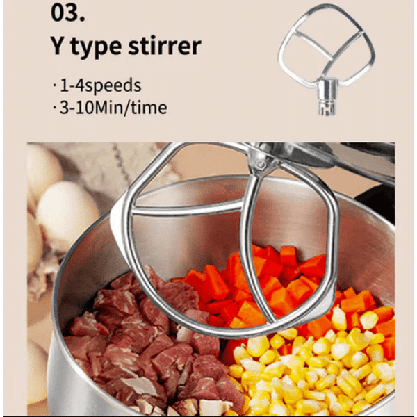 Perfect Dealz 6.5L Powerful Compact Kitchen Stand Mixer