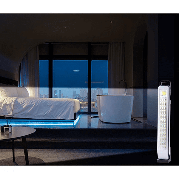 Perfect Dealz Rechargeable LED Light with Solar Panel