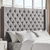 Perfect Dealz Emma Modern Bedroom Suede Headboard