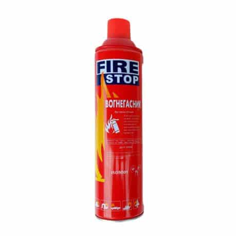 Perfect Dealz 1000ml Fire Stop Portable Fire Extinguisher with Mounting Bracket