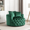 Perfect Dealz Plush Round Velvet Leisure Chair