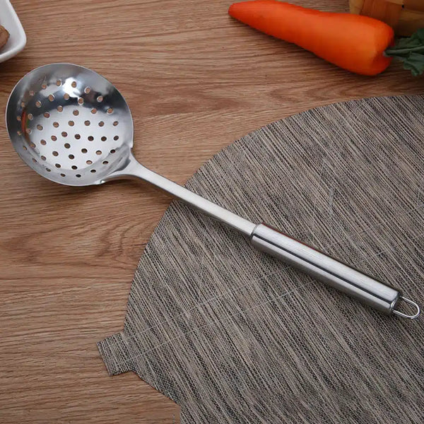 Perfect Dealz Small Stainless Steel Kitchen Skimmer Spoon