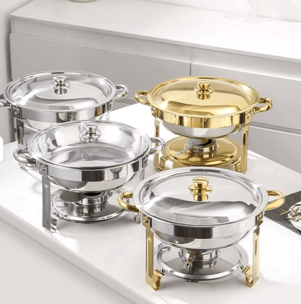 5L Luxury Stainless Steel Gold Buffet Chafing Dish image 4