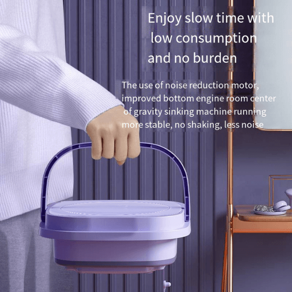 3 Modes Deep Cleaning Mini Washing Machine image 4