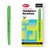 12 pcs 3mm Premium Single Colour Highlighters Green packaging with vivid green marker.