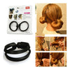 2 pcs DIY Hair Styling Pigtails Braids Clip Set for easy hair styling and secure pigtails and braids.