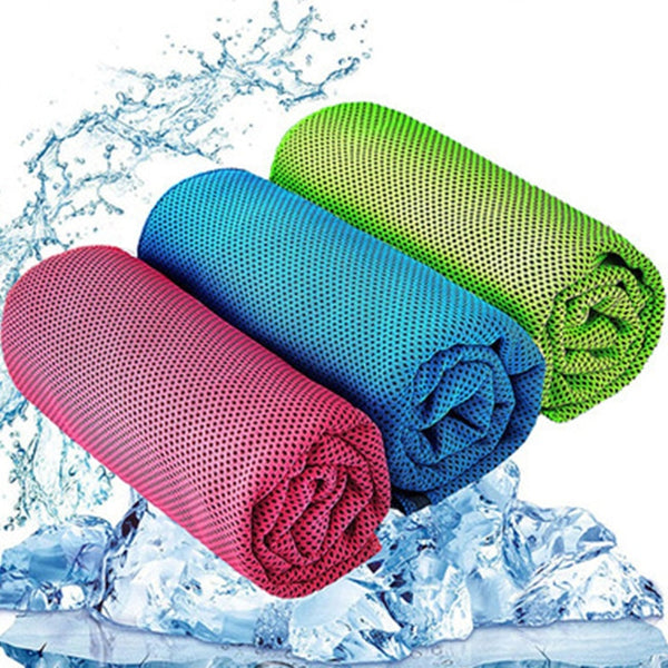 Ice Cooling Towel 100cm X 30cm image 1