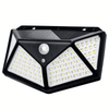 114 Solar Motion Sensor LED Wall Light featuring solar panels and motion detection for outdoor security.
