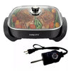 Perfect Dealz Square Nonstick Electric Frying Pan