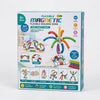 Flexible Magnetic Building Rods Set packaging showcasing colorful rods for creative and educational building activities.