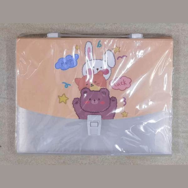 Cute Accordion Expanding File Bag image 0