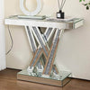 Perfect Dealz Crystal Cascade Luxury Mirrored Console Table