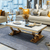 Stylish living room featuring the Grand Marble Coffee Table with elegant design and luxurious marble finish.