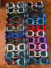 Colorful collection of 6.5-Inch Hoverboards – Self-Balancing Electric Scooters displayed in a row.