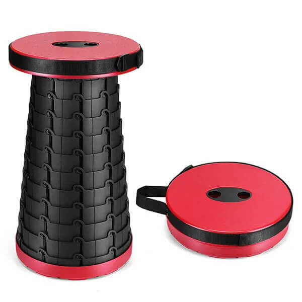 Portable Telescoping Stool Folding Camping Seat for Fishing Hiking image 0