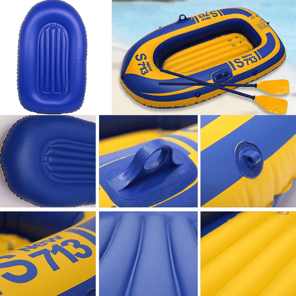 Two Person Inflatable Rowing Boat image 0