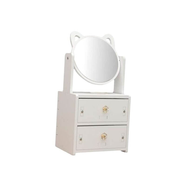 Perfect Dealz Multifunctional Cosmetic Storage Box With Mirror