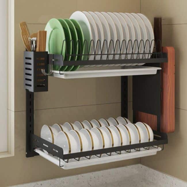 2 Storey Kitchen Storage Rack – Perfect Dealz