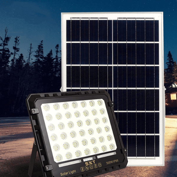 900W LED Flood Light with Solar Panel image 4