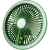 Perfect Dealz 2-in-1 Portable Fan with Built-In LED Light
