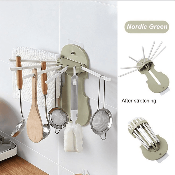 7-in-1 Space-Saving Multifunctional Pull-Out Hanger image 7