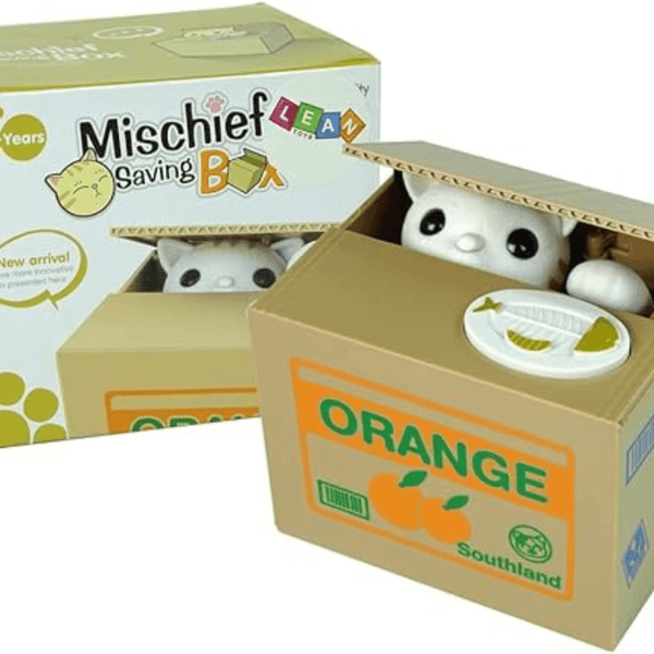 Paw Money Box Cat Piggy Bank image 0