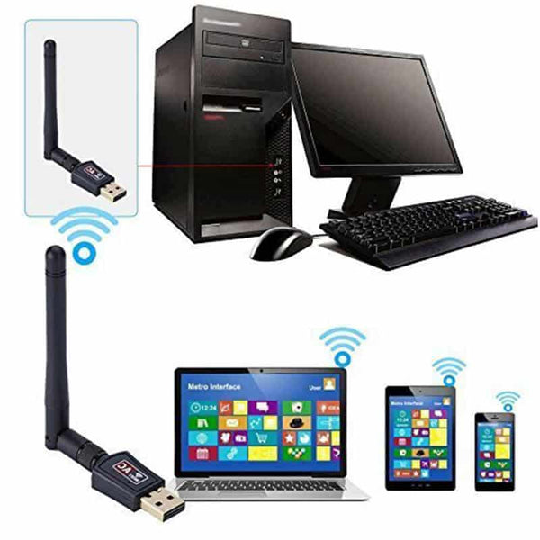 Perfect Dealz 600Mbps Wireless Mini USB Adaptor WIFI Receiver