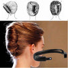 Bun Hair Styler displayed with instructions and a model showcasing a neatly styled bun hairstyle.