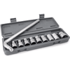 Perfect Dealz 10Pc Multi Size Wrench and Socket Set for DIY and Repair Work