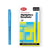 Pack of 12 Vivid Same Colour Highlighters Blue packaging and blue highlighter pen.