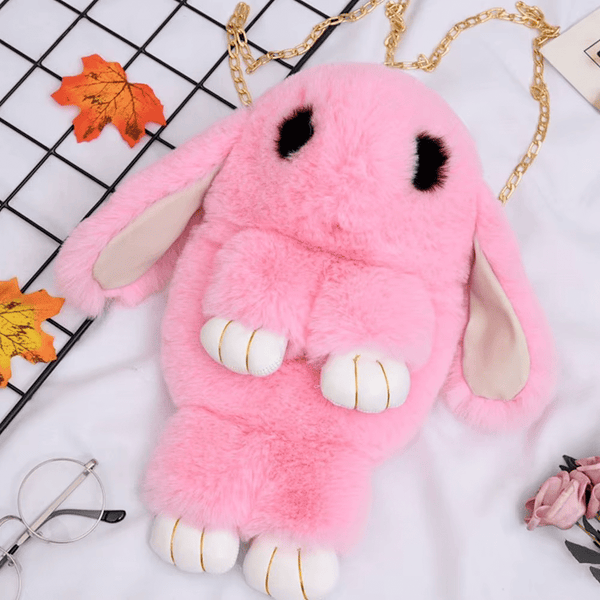 Rabbit Plush Crossbody Bag image 7