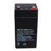 4V 4Ah Rechargeable Battery 20HR for reliable power in electronic devices and emergency lighting.