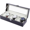 6 Slot Leather Watch Box image 3